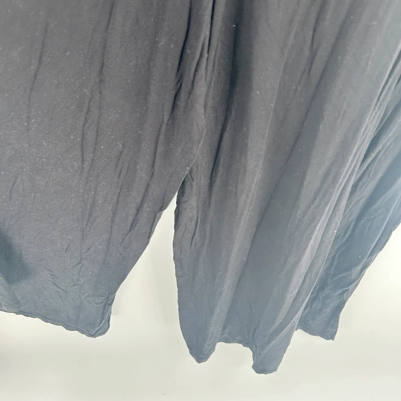 Athleta Womens Nightime Bliss Sleep V Neck Romper Lounge Wide Leg Jumpsuit 2X - Image 6