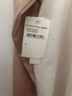 NWT ABOUND WHITE PINK 3/4 SLEEEVE TOP M (L1) - Image 5