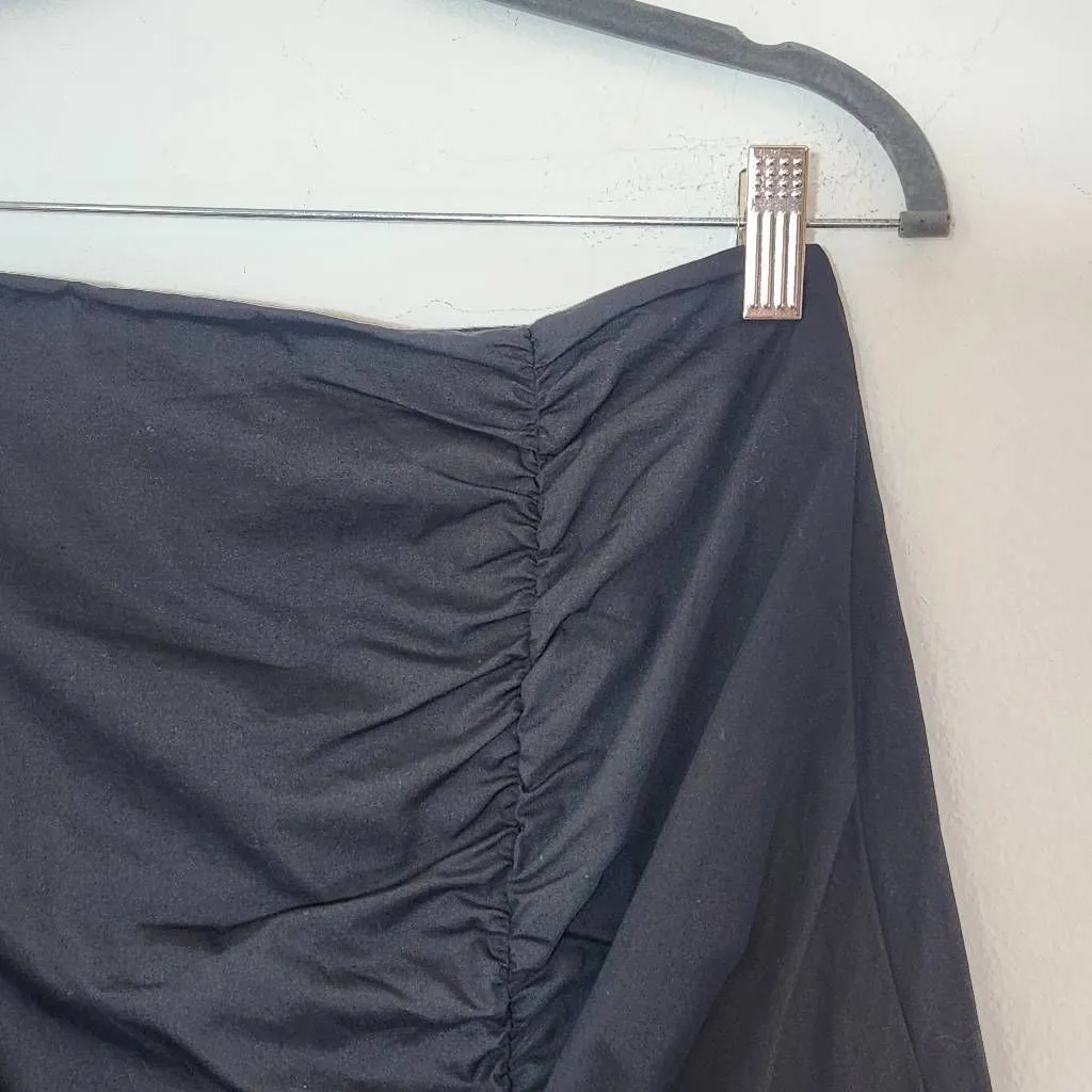 HYFVE Black Flirty Ruffle Skirt NWT Size Small Black Ruffle Mini Skirt - Image 3