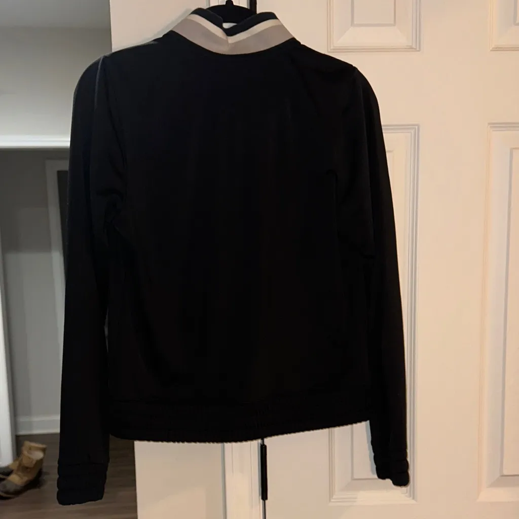 Nike Women's Black and Gray Full Zip - Image 5