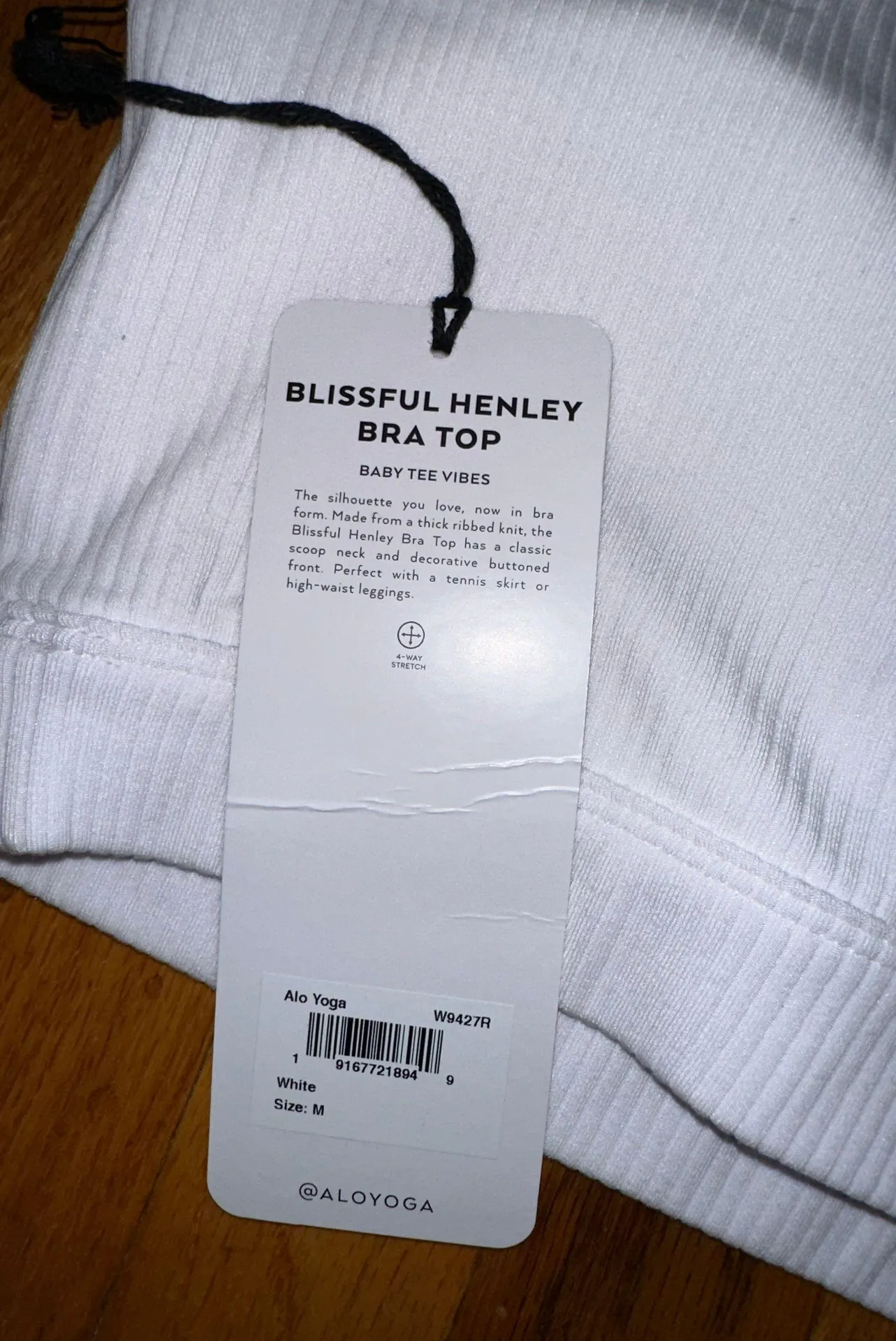 Blissful Henley Bra Top - Image 6