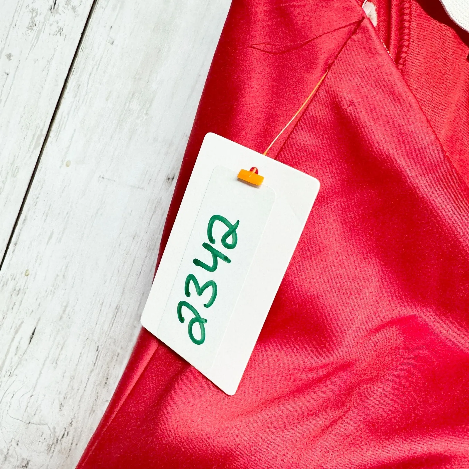 Vtg Jessica McClintock Gunne Sax Dress Women Size 11 Red Ruched Strapless Mini - Image 4