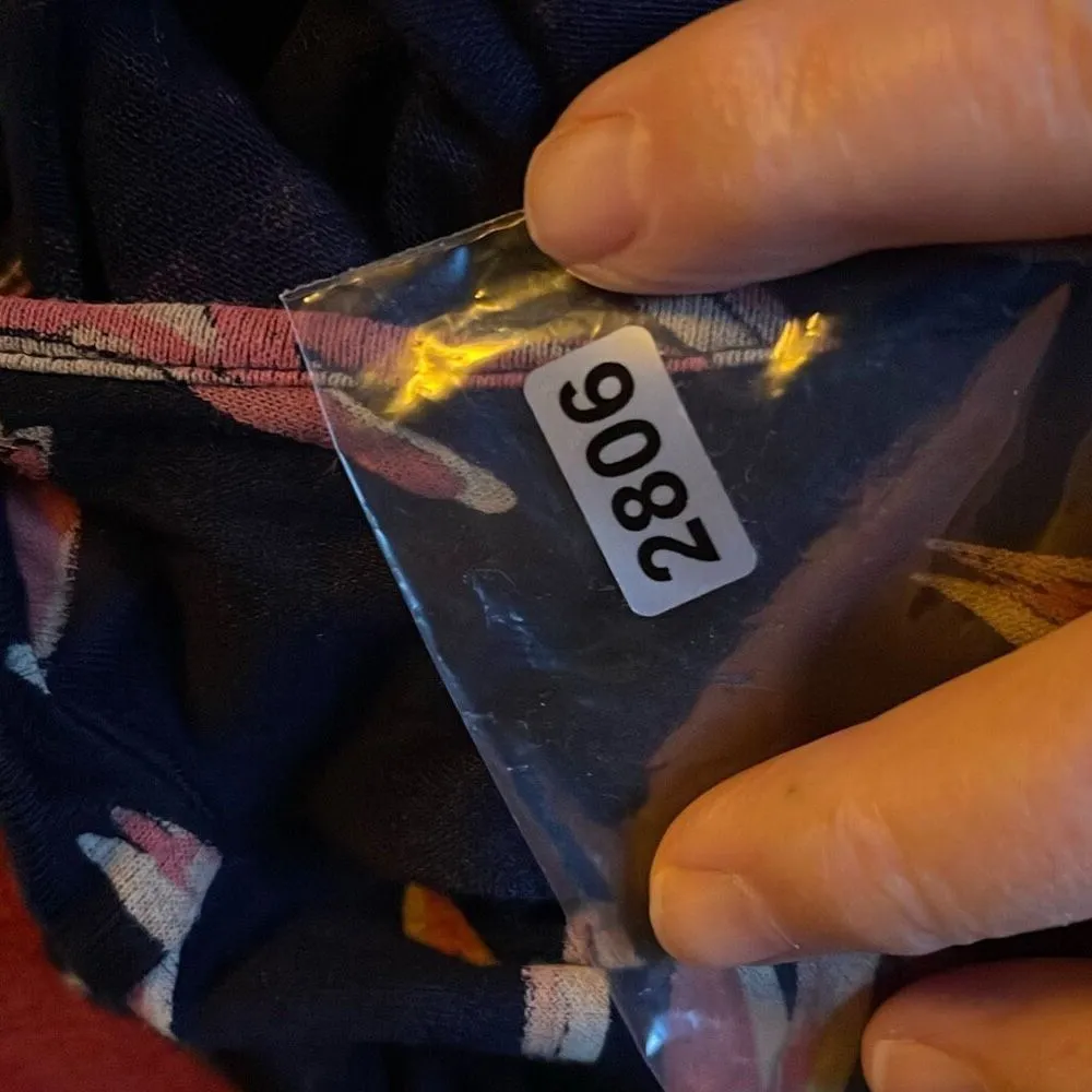 Lucky Brand size L tropical floral print. Boho  festival - Image 7