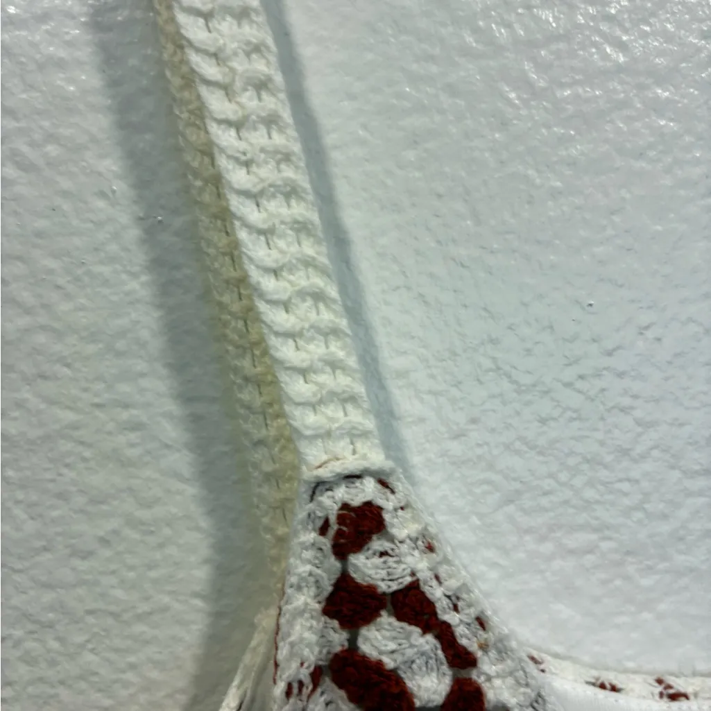 Willow and Wind Crocheted Dress XS White - Image 4