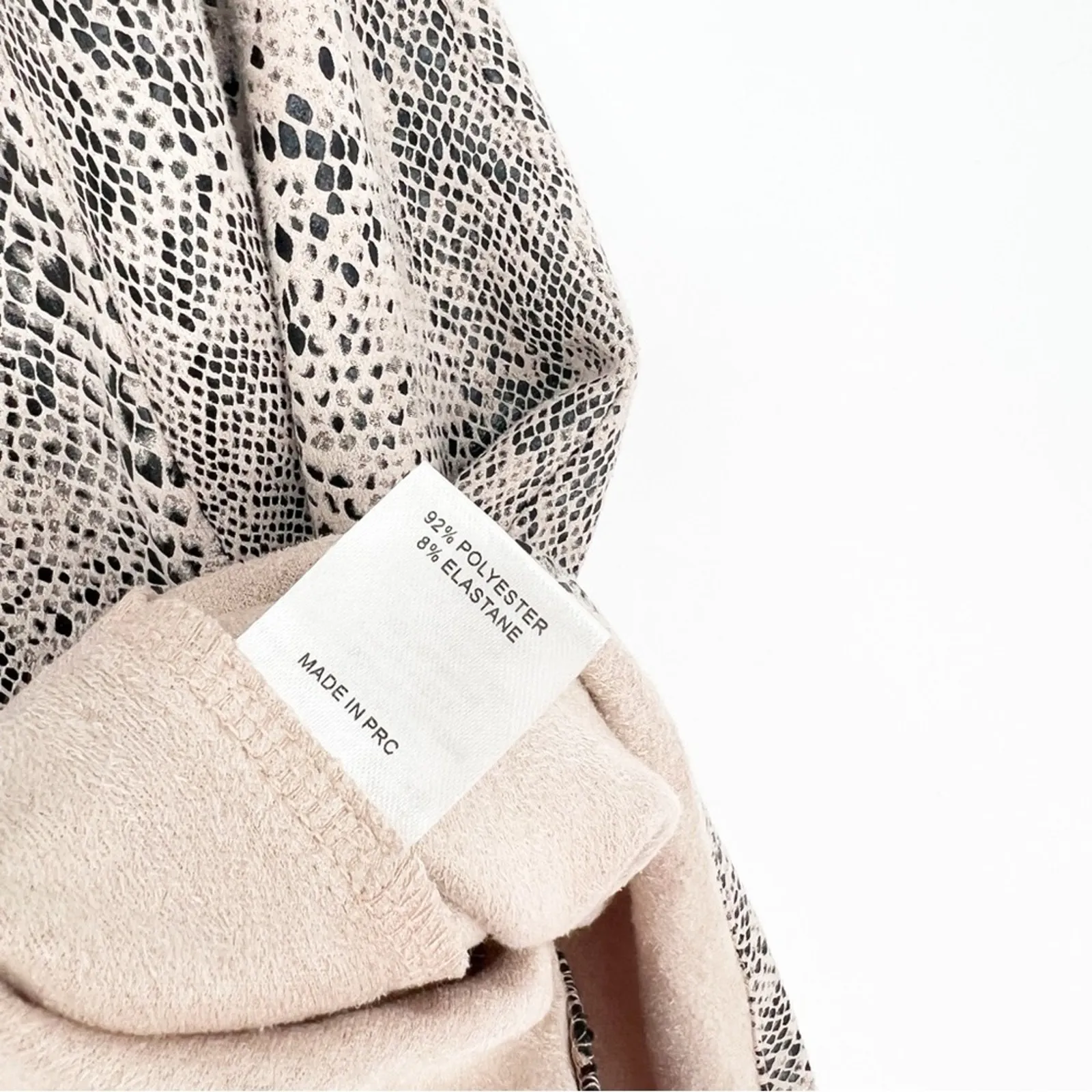 MESHKI Snakeskin Strapless Mini Dress‎ S - Image 8