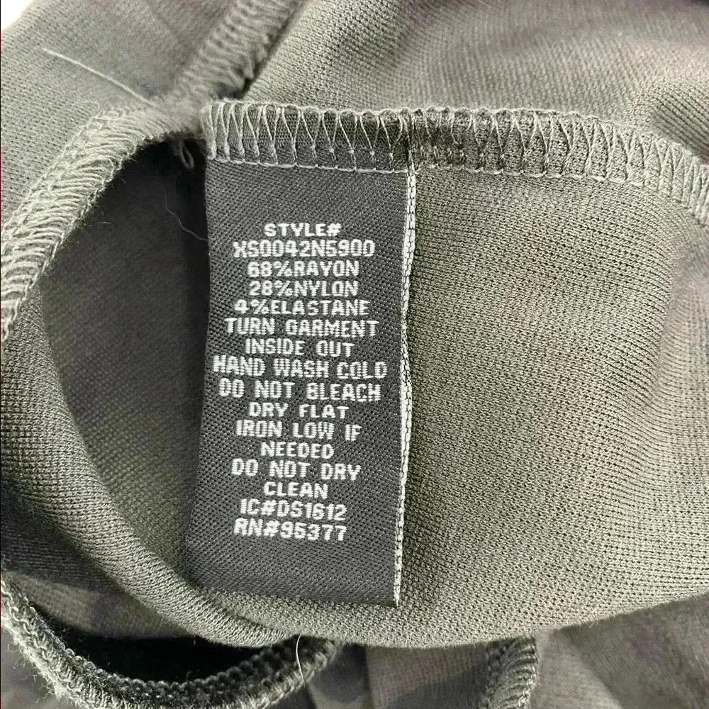 Sanctuary Camo Print Stretch Midi Ponte Pencil‎ Women's Skirt Size Small - Image 8