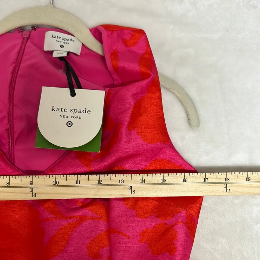 Kate Spade Pink and Red Midi Sundress - Image 10