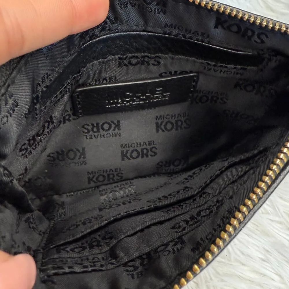 Michael Kors Black Wristlet / Mini Purse - Image 3