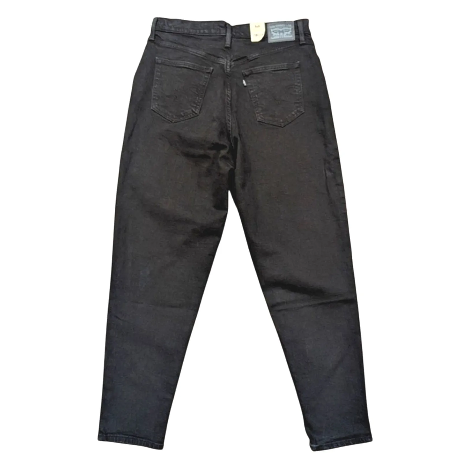 NEW‎ Levi's Womens 32 Jeans High Rise Mom 90s Style Black Denim Tapered Leg NWT - Image 2