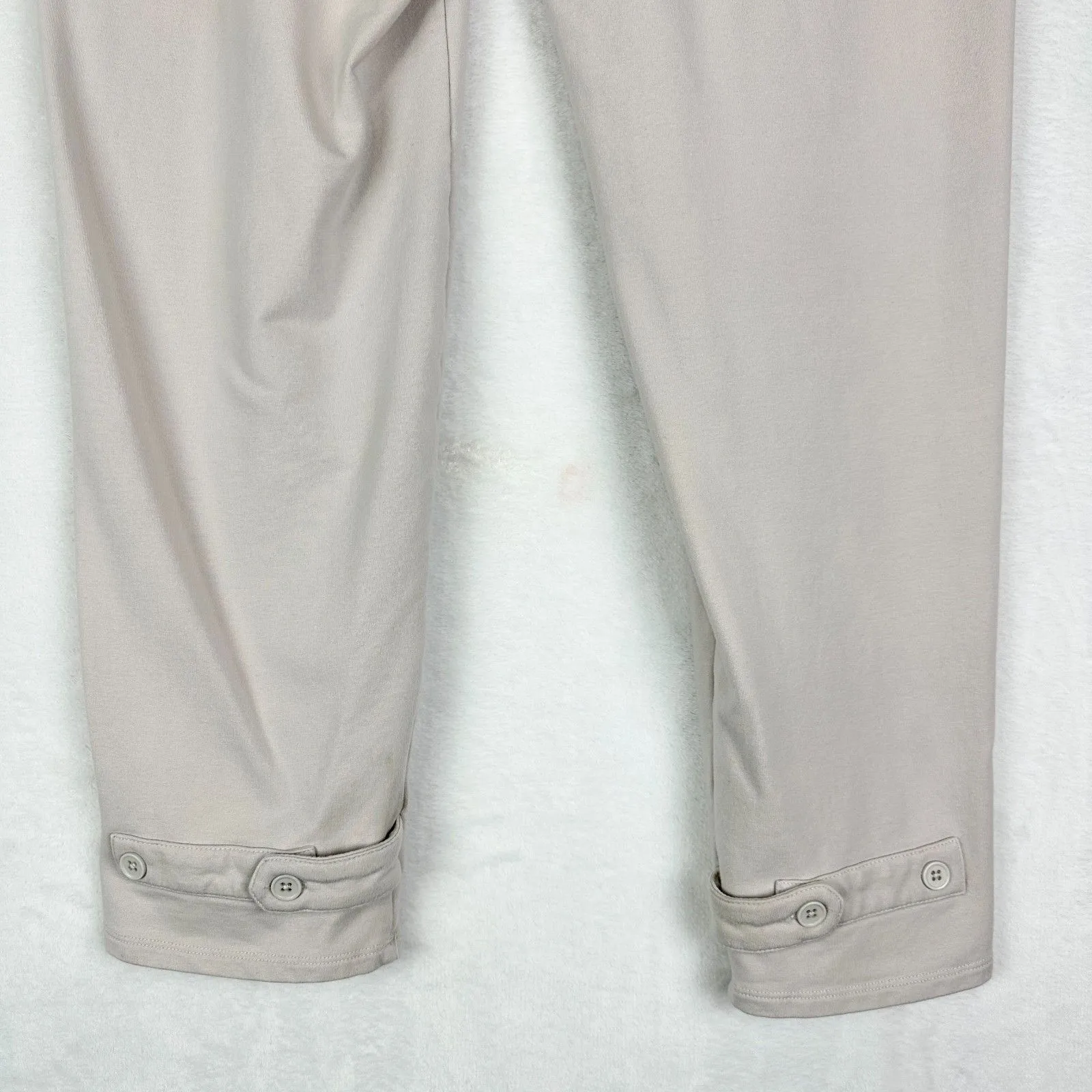 Barefoot Dreams Malibu Collection Patch Pocket Tapered Pant Large Cotton Modal - Image 5