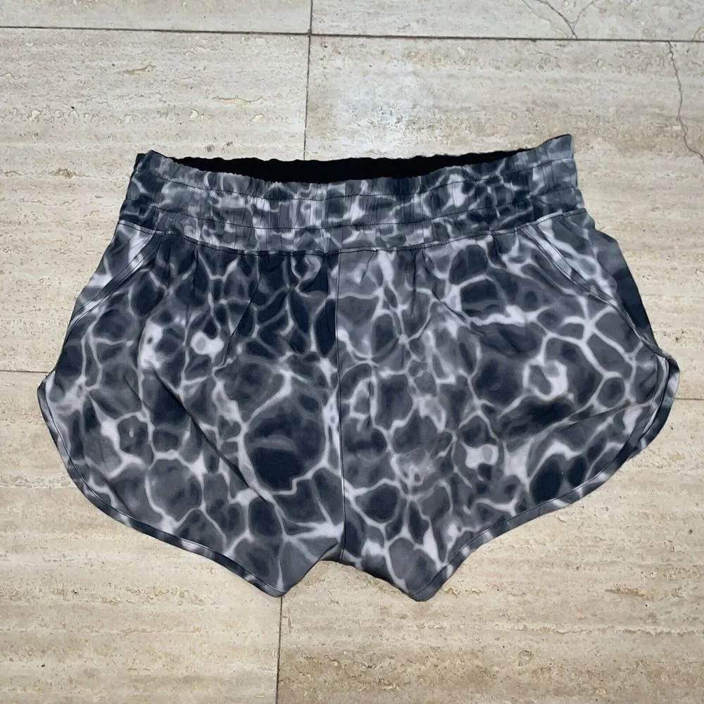 Victoria Sport Black White Shorts Activewear Victoria's Secret Medium Gym Lounge - Image 5