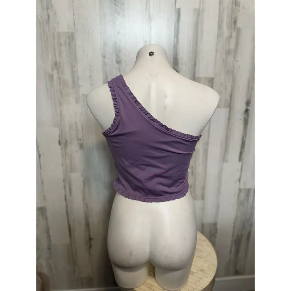 Purple crop top Purple Size L - Image 3