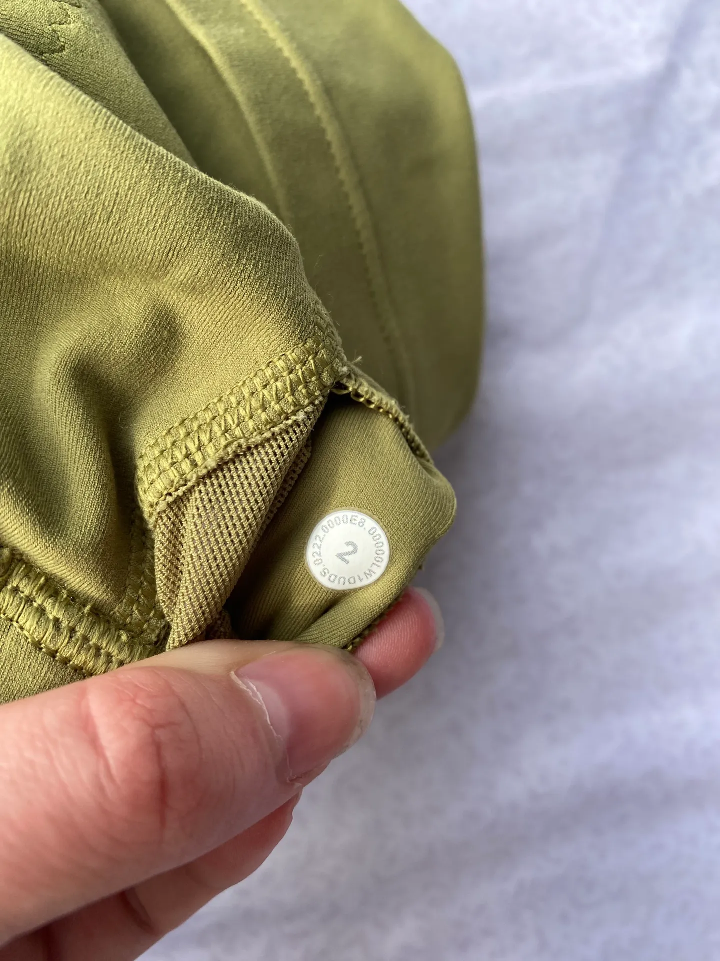 olive green align tank top - Image 8