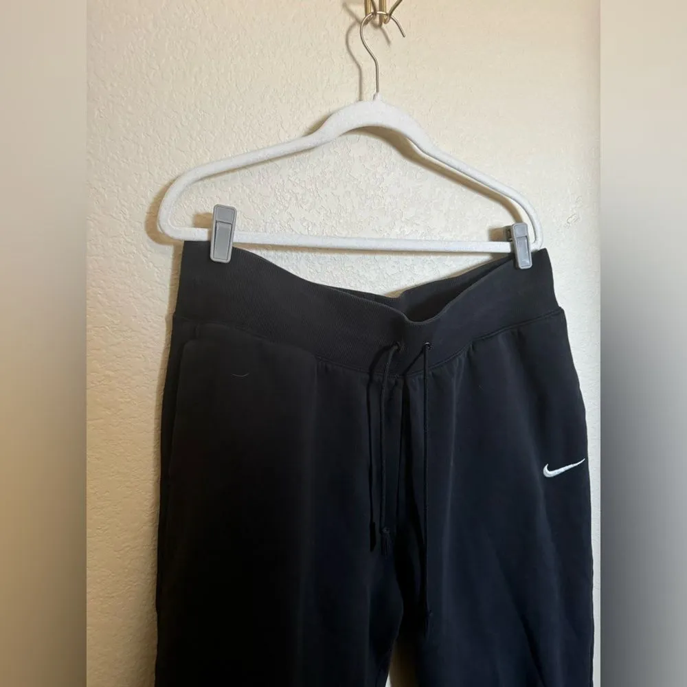 NIKE Terry Jogger Tapered Leg Pant Sz XL in‎ Black Womens Plus Size - Image 2