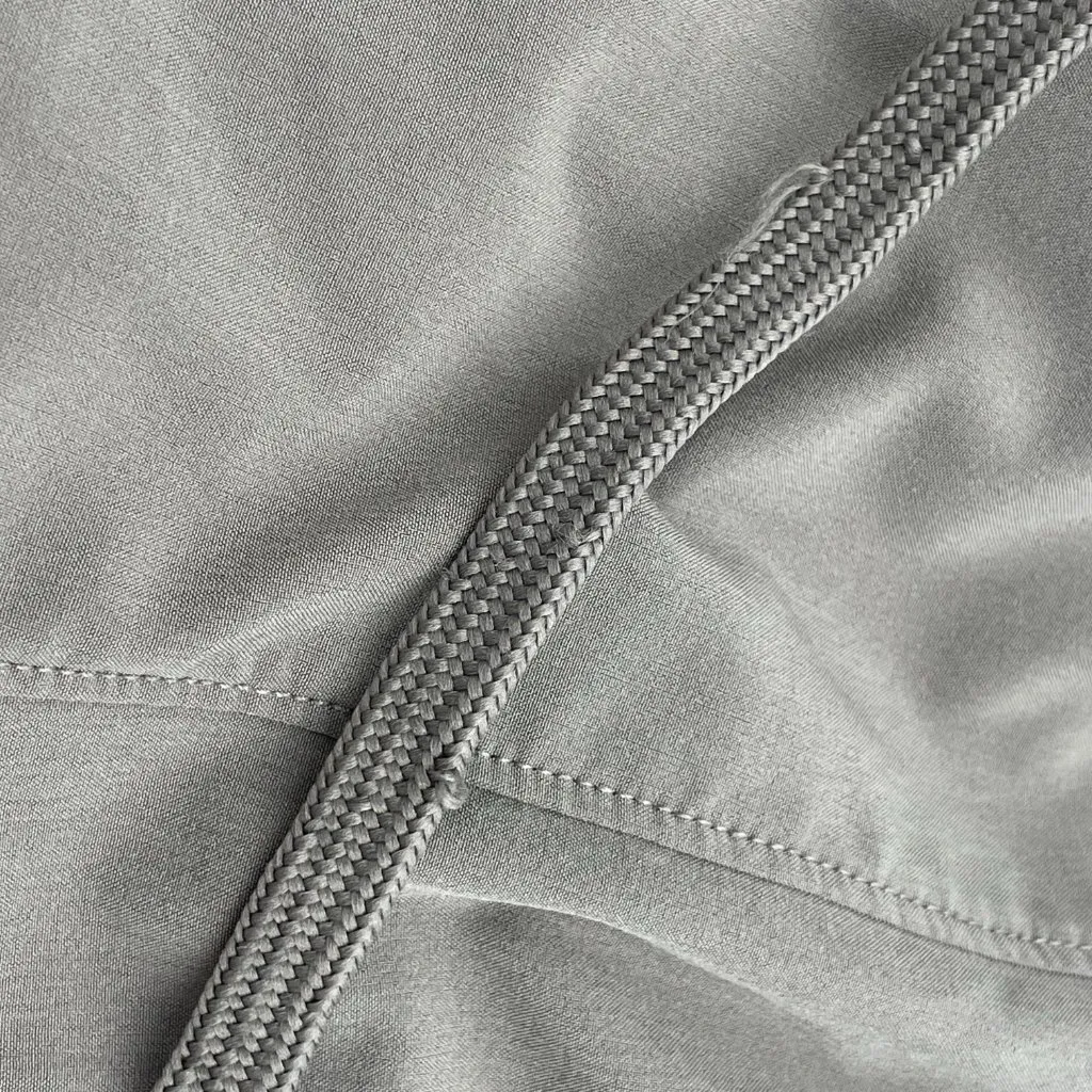 Abercrombie & Fitch YPB Shorts Athletic Women Large Gray Workout Hidden Liner - Image 4