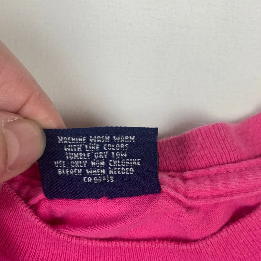 Aeropostale size small pink y2k butterfly long sleeve shirt graphic cotton - Image 5