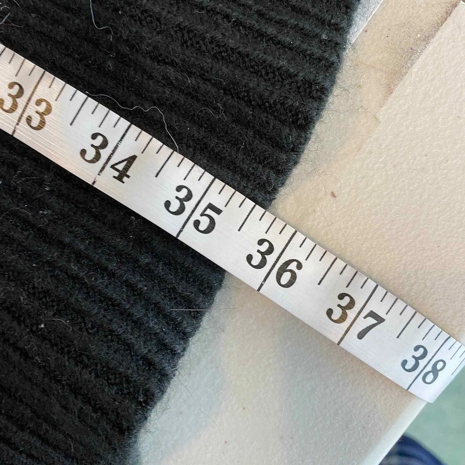 Lane Bryant Cardigan Sweater Womens Plus 14/16 Black Floral Eyelash Open Front - Image 10