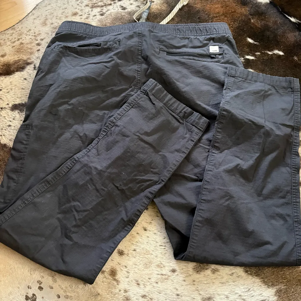 VUORI Womens Ripstop Pant In Charcoal Size Large - Image 5
