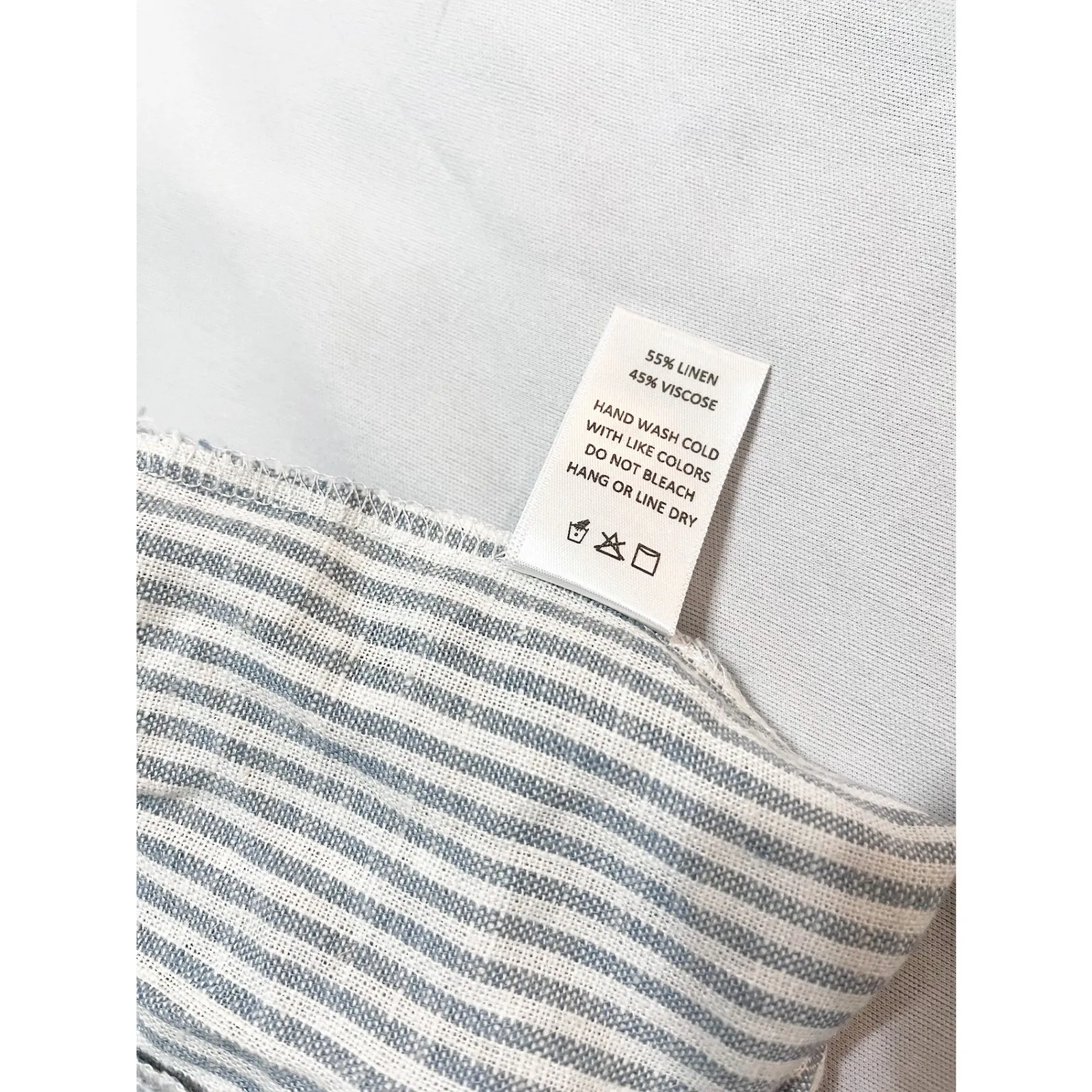 Sage The Label Womens Johanne Striped Blazer Size‎ M Coastal Linen Blend Career - Image 7