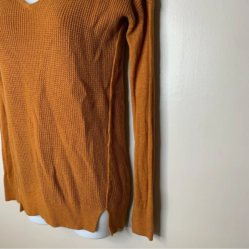 Lululemon The Sweater Life Heathered Spicy Pumpkin Knit Sweater - Image 11