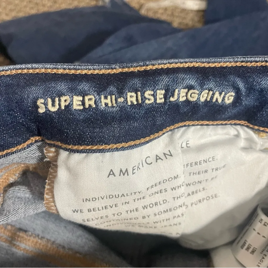 American Eagle Super Hi-Rise Jegging Jeans Tall size - Image 7