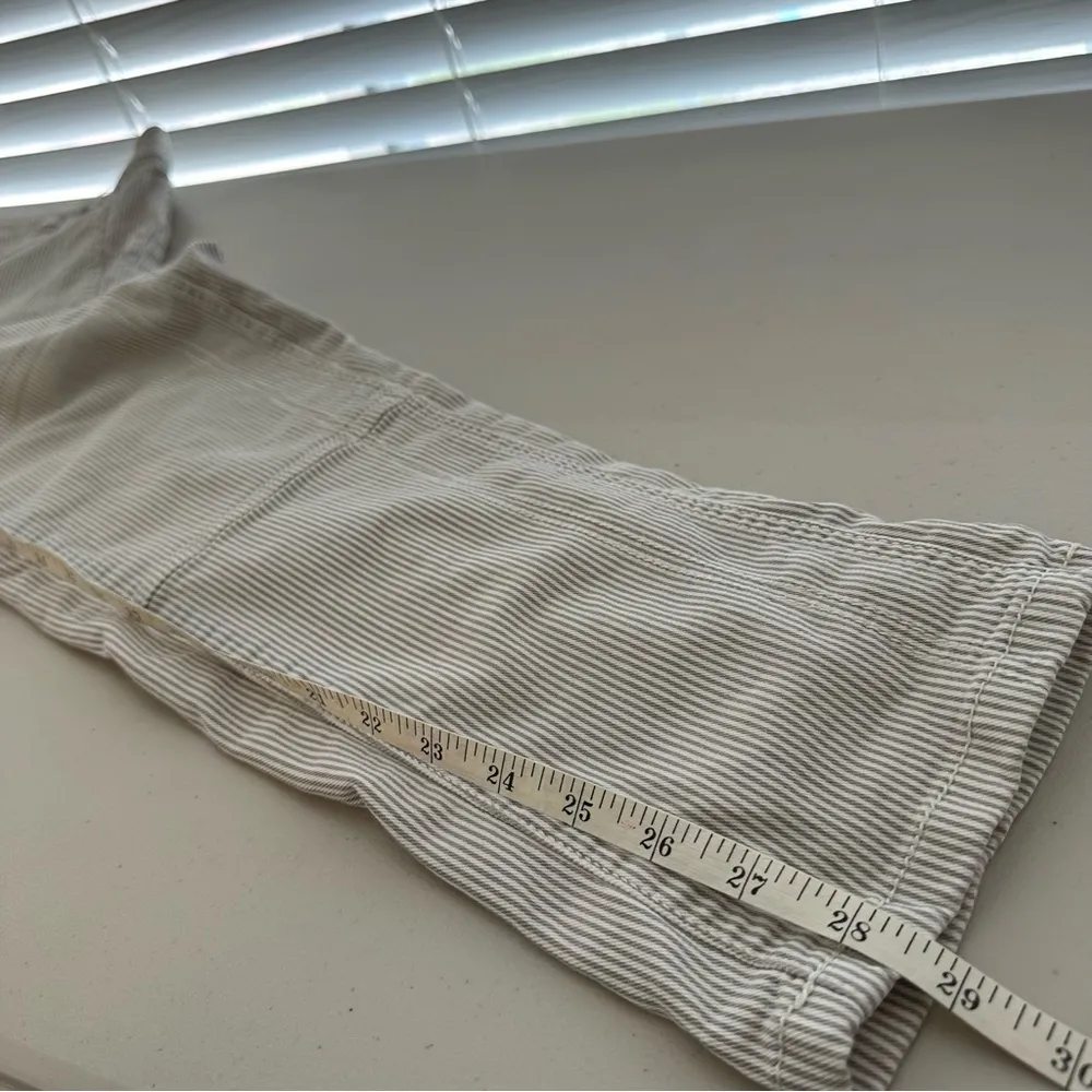 Chicos Straight Leg Casual Striped Pants 2 - Image 7