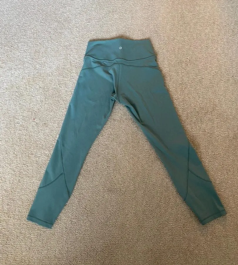 Lululemon tidewater teal leggings - Image 2