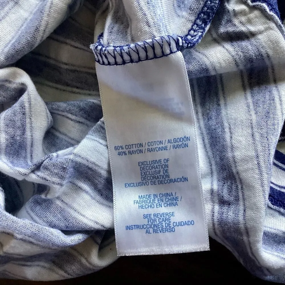 Nautica Striped Night Gown - Image 3