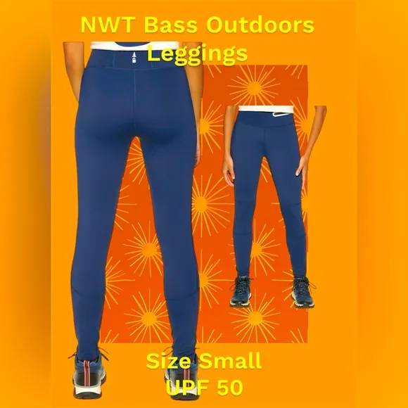 NWT Bass Leggins small Navy Blue - Image 2