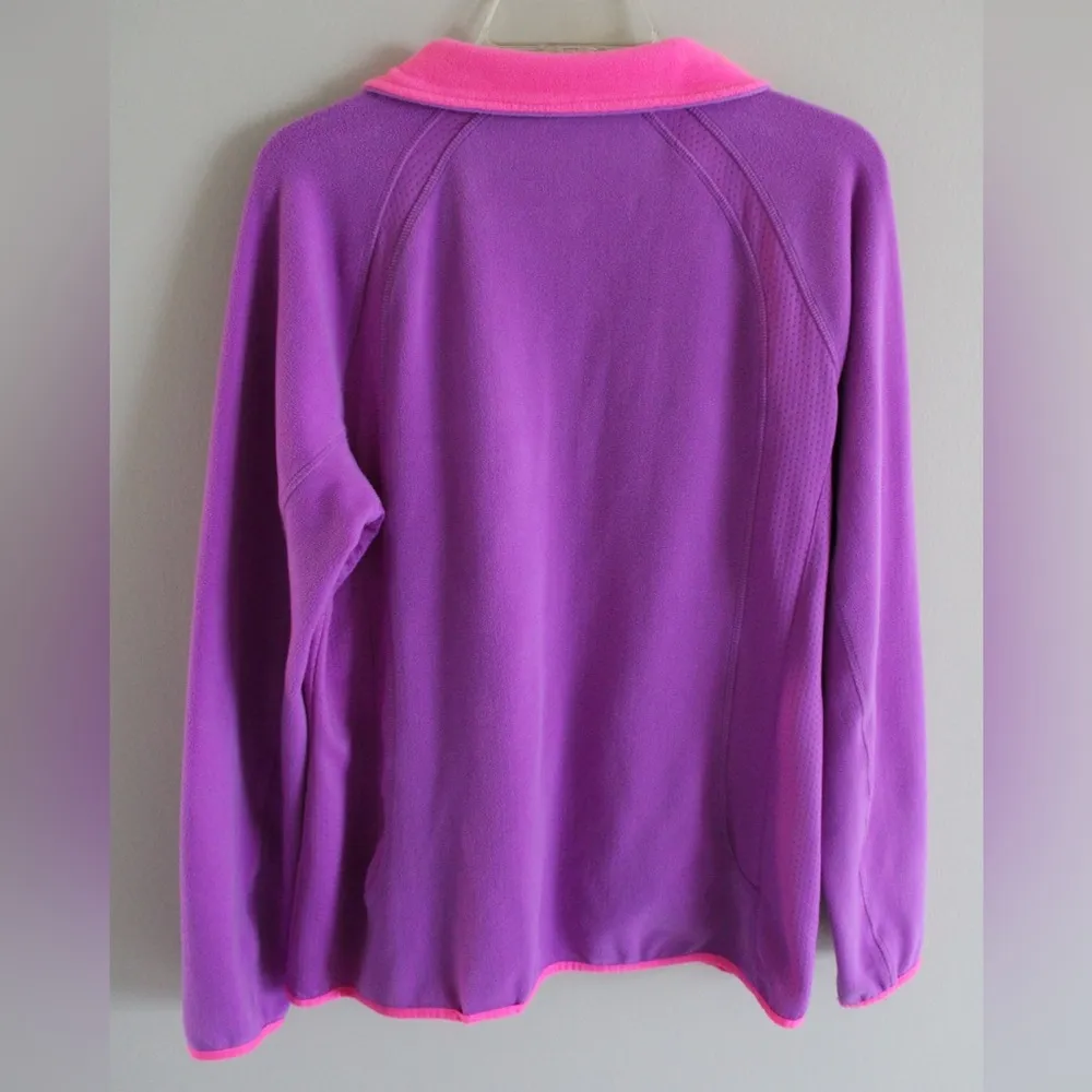 Xersion Activewear Purple Fleece Jacket - Image 6