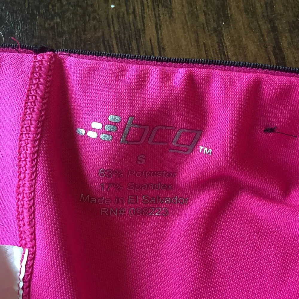 BCG Hot Pink Active Shorts - Image 2