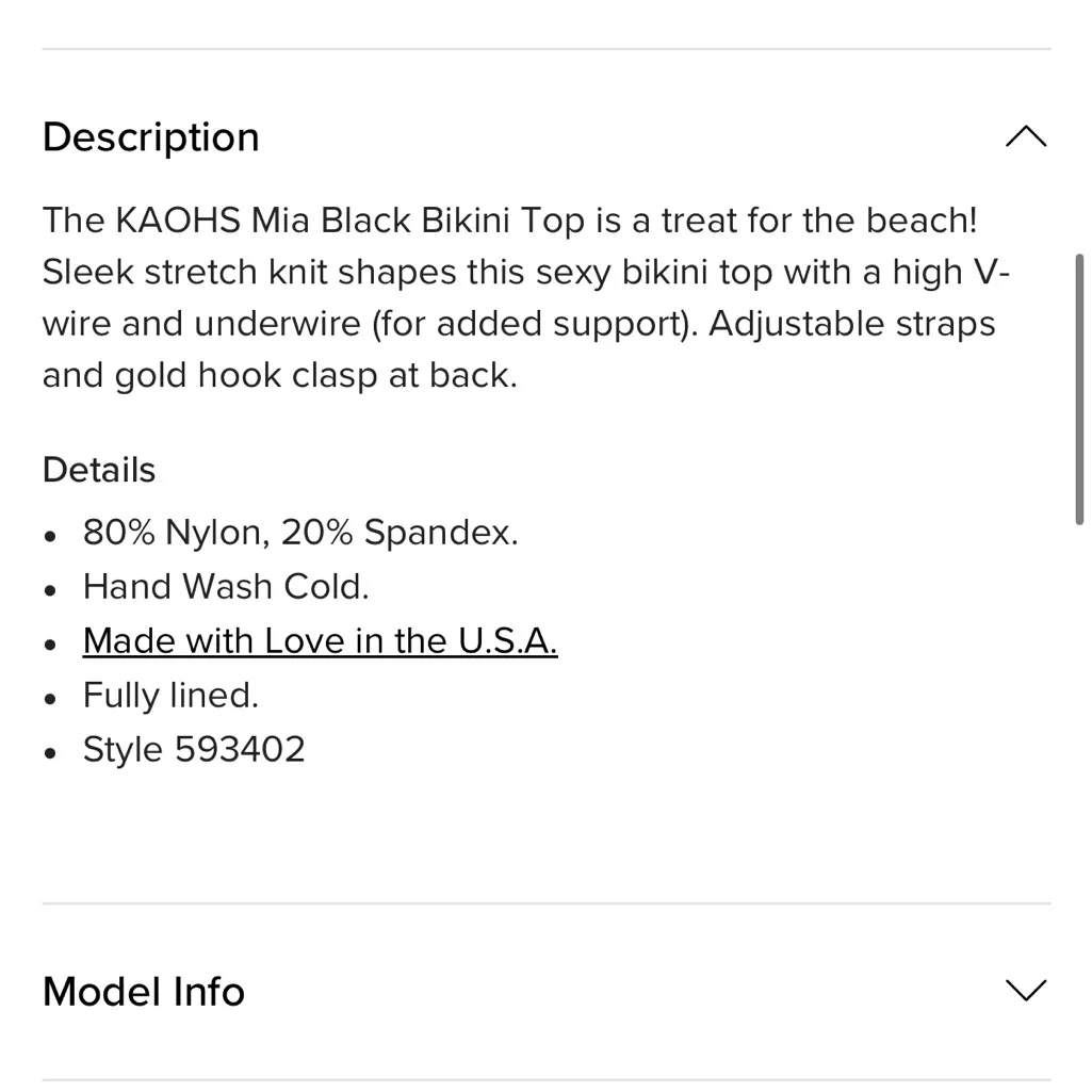 KAOHS Mia Bikini Top - Image 3