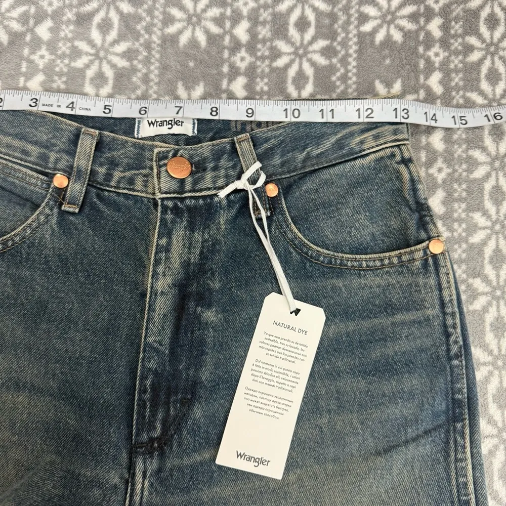 NWT  × Free People Wild West 603 High Rise Straight Jean Size 26 x 28 - Image 10