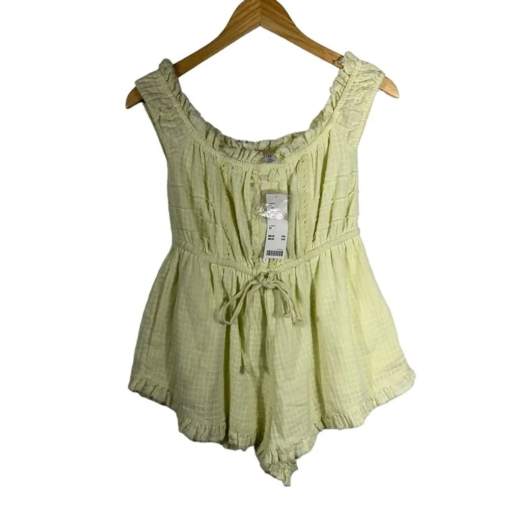 NEW Urban Outfitters Evie Off-The-Shoulder Romper Size XS - Image 2