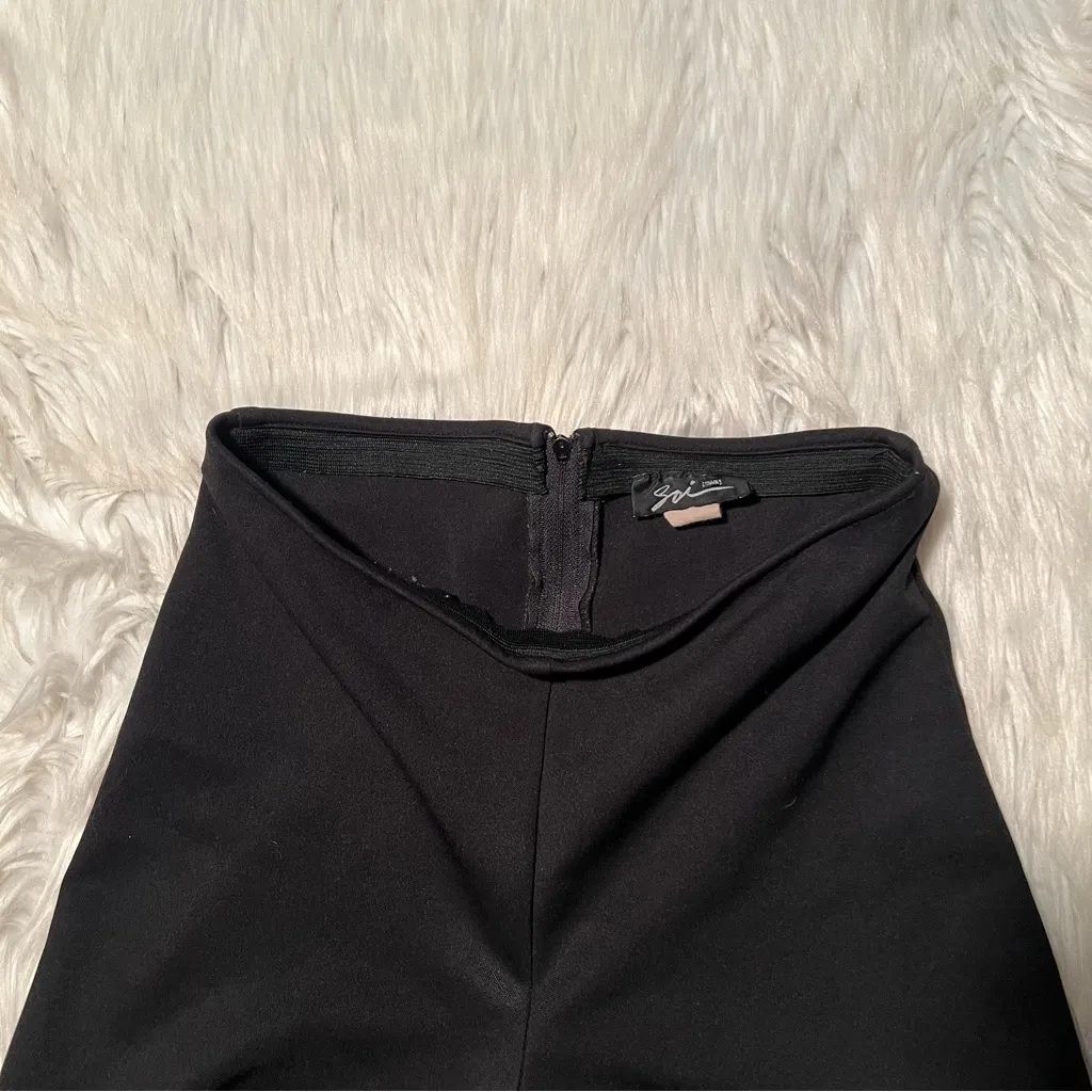 Vintage Soi SWA Slim Pant Black Zip Back S - Image 3