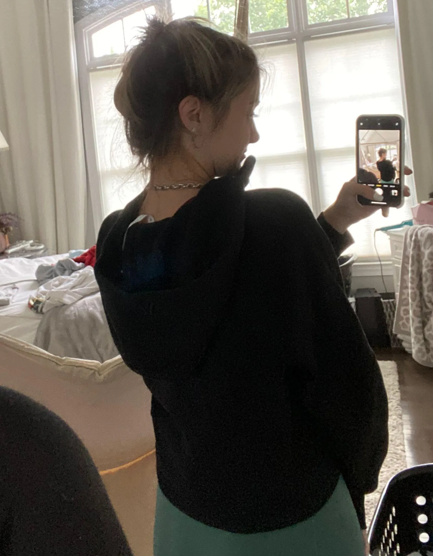 Lululemon NEW  Scuba Cropped Half Zip Hoodie - Image 3