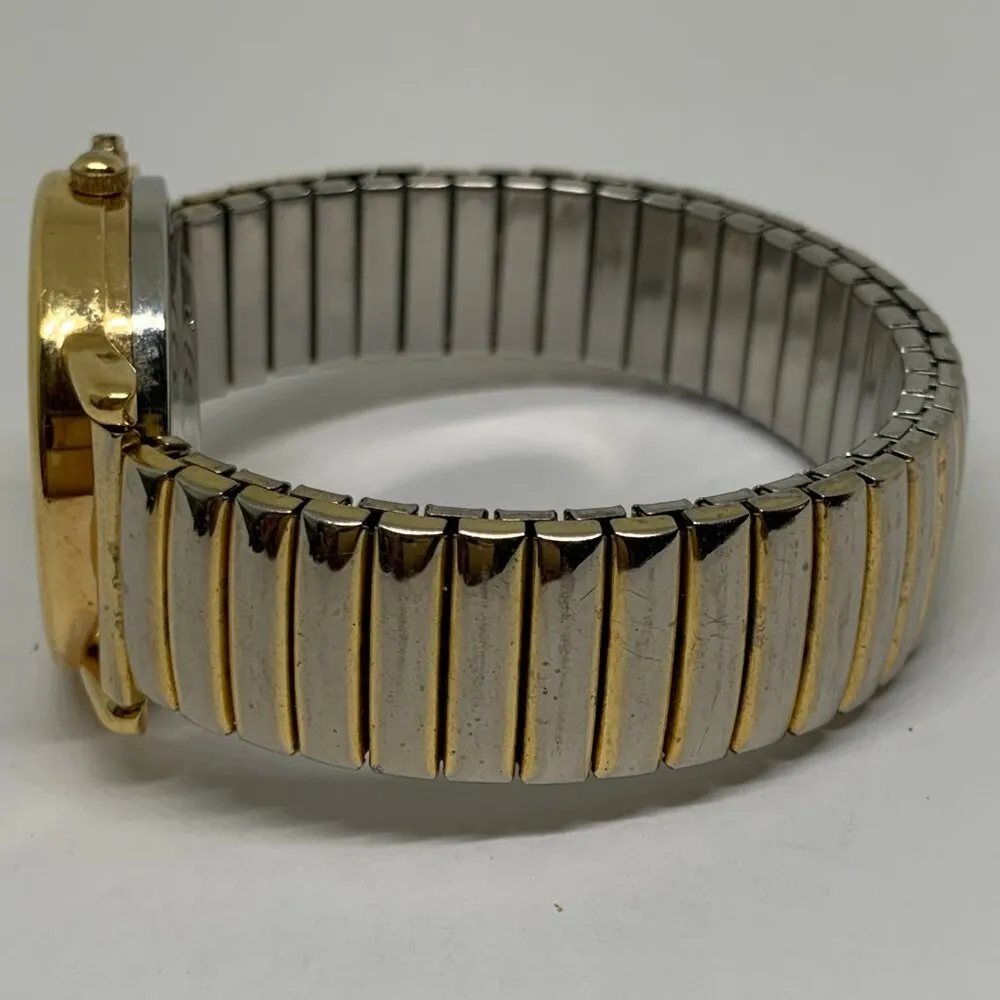 Valdawn God bless America musical USA flag quartz analog watch 33mm running - Image 3