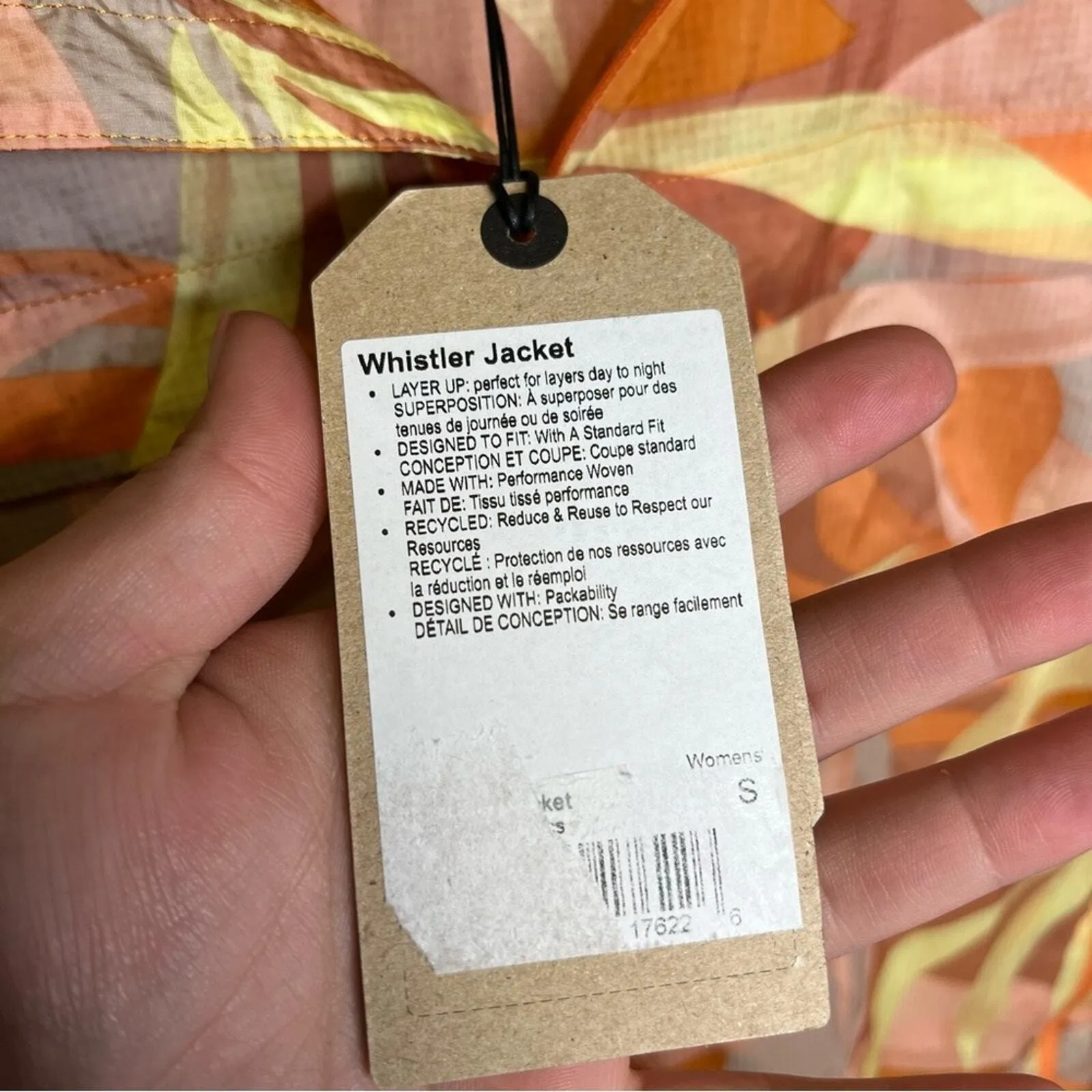 Prana | Woman's Rain Jacket‎ NWT Coat Small Whistler - Image 8