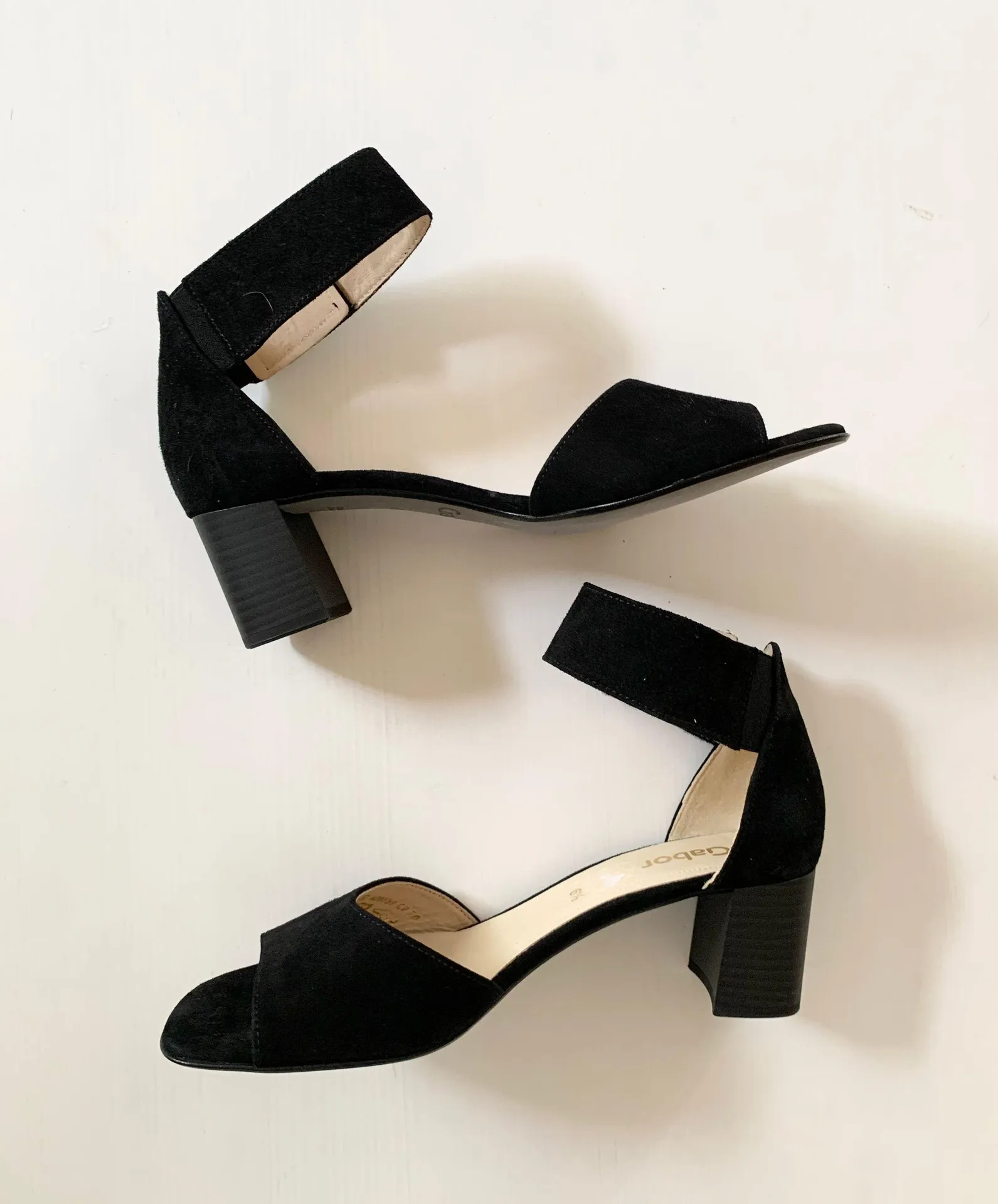 Gabor Black Block Heels - Image 2