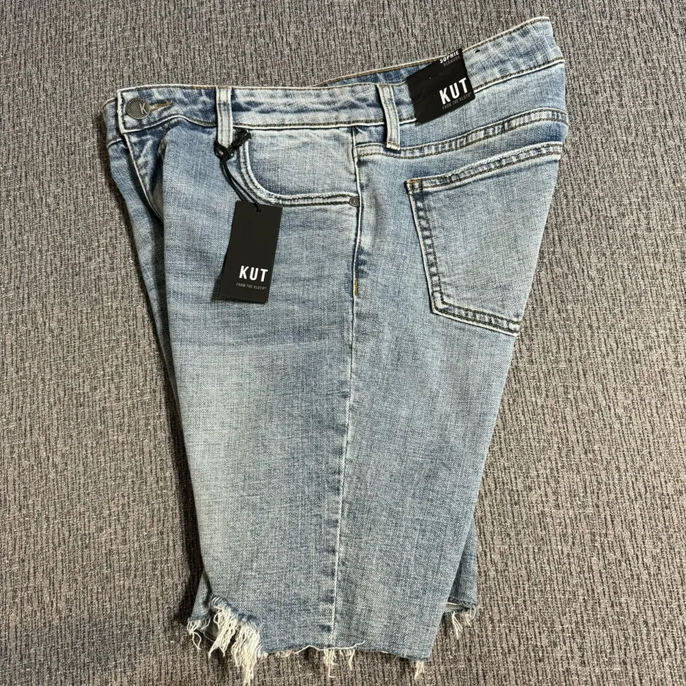 Kut From The Cloth Sophie Denim Bermuda Shorts - Image 5