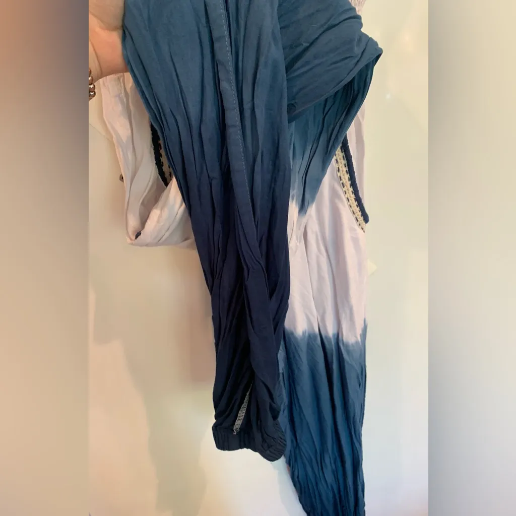 Preloved Boheme by Sumo Tie Dye Jumpsuit White Size XS - Image 3