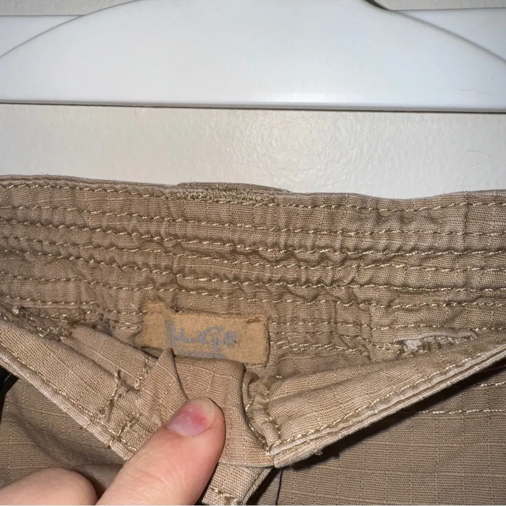 Brandy Melville John Galt Light Brown Kim Cargo Pants - Image 7