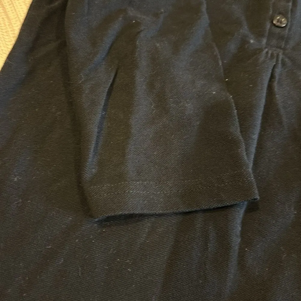 BURBERRY Women’s Black Five Buttons Signature Plaid Collar 3/4 Sleeves Size S - Image 4