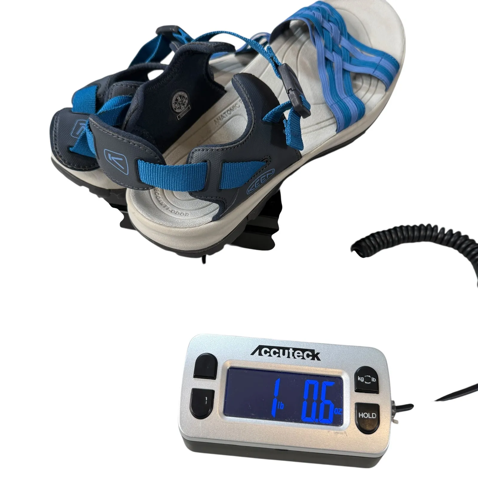 KEEN Women's Terradora II Strappy Open Toe Sandal Comfort Hiking Blue Size 10 - Image 6