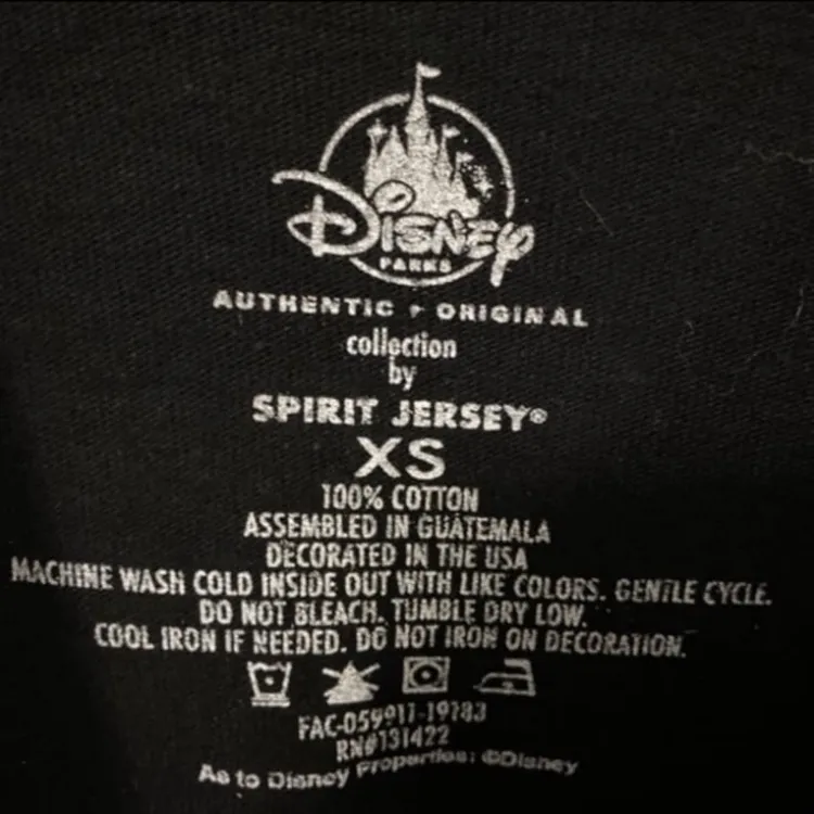 Disney parks d23 paint splatter Mickey Mouse spirit jersey XS - Image 5