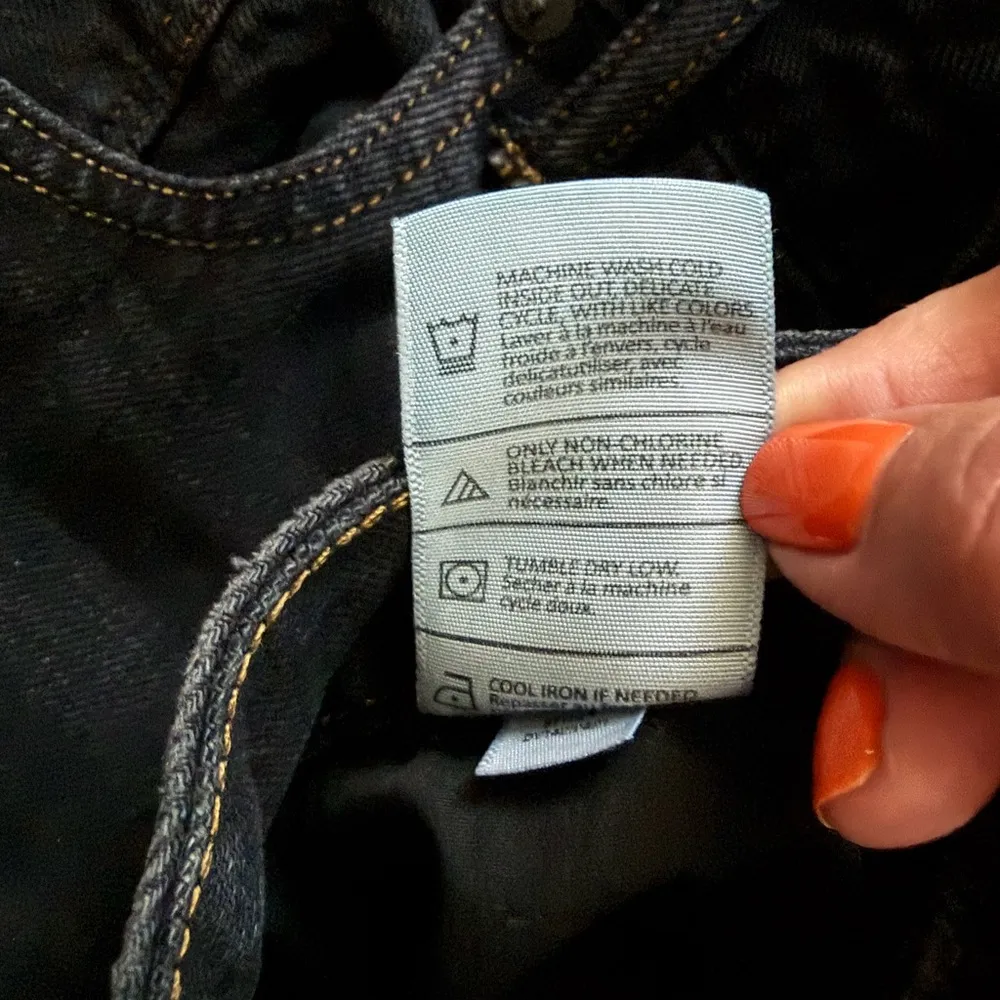 Vince Japanese Selvedge Jeans – Size 27 Color: Dark Indigo - Image 5