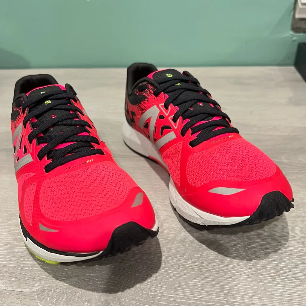 New Balance Women's Fantom Fit Athletic Running Shoes in Neon Pink and Black - Image 12