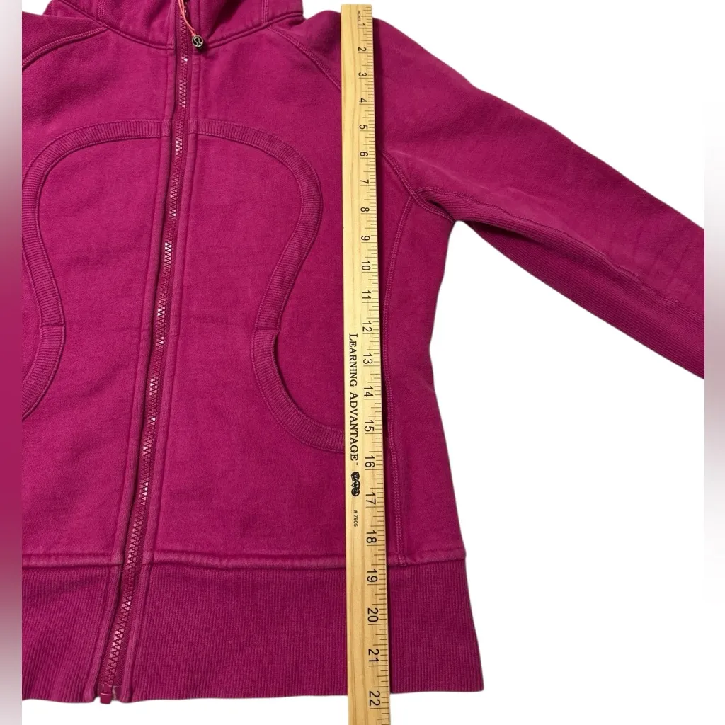 Lululemon Athletica Magenta Zip-Up Hoodie - Image 11