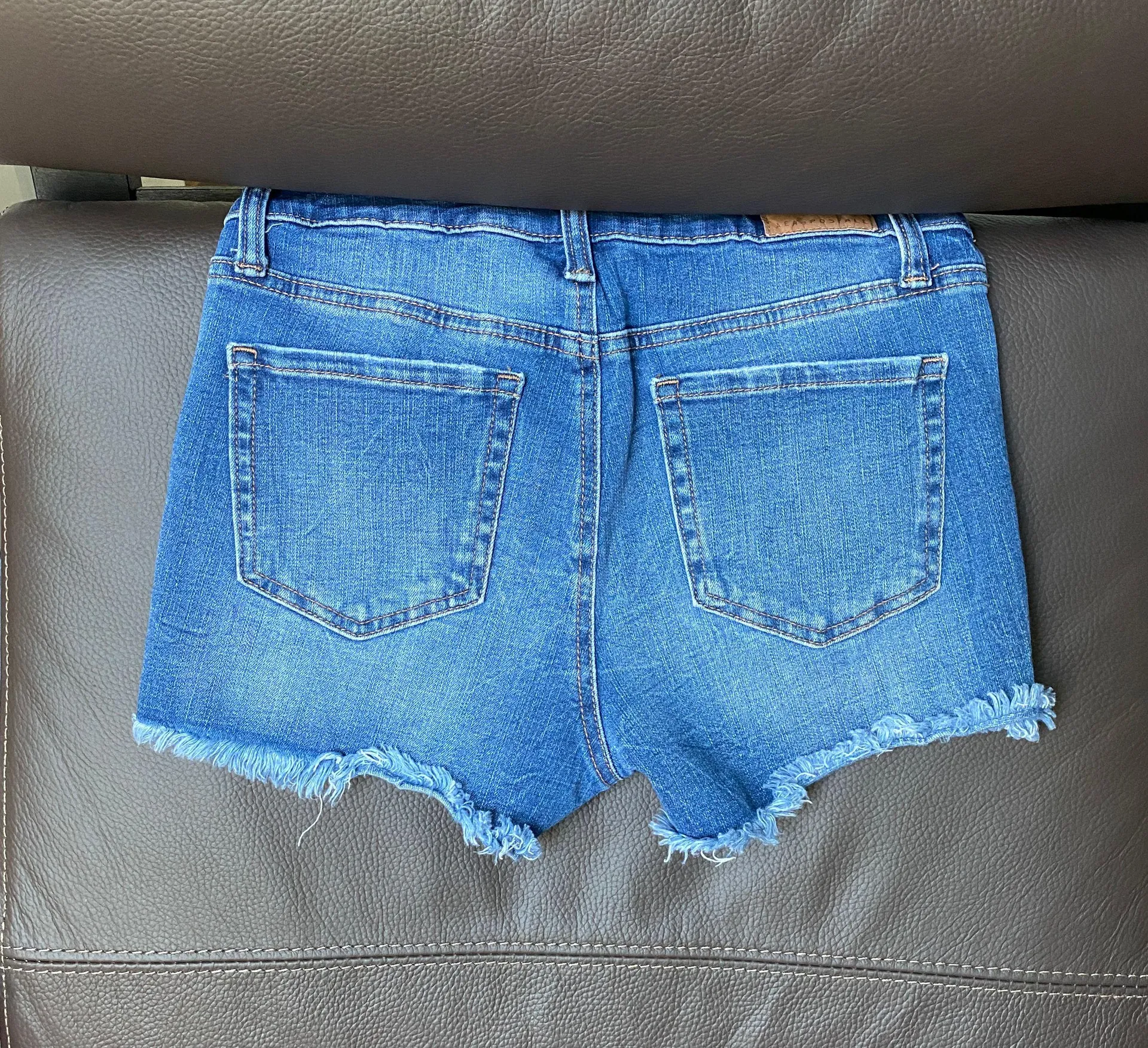Denim Jean Shorts Size 2 - Image 2