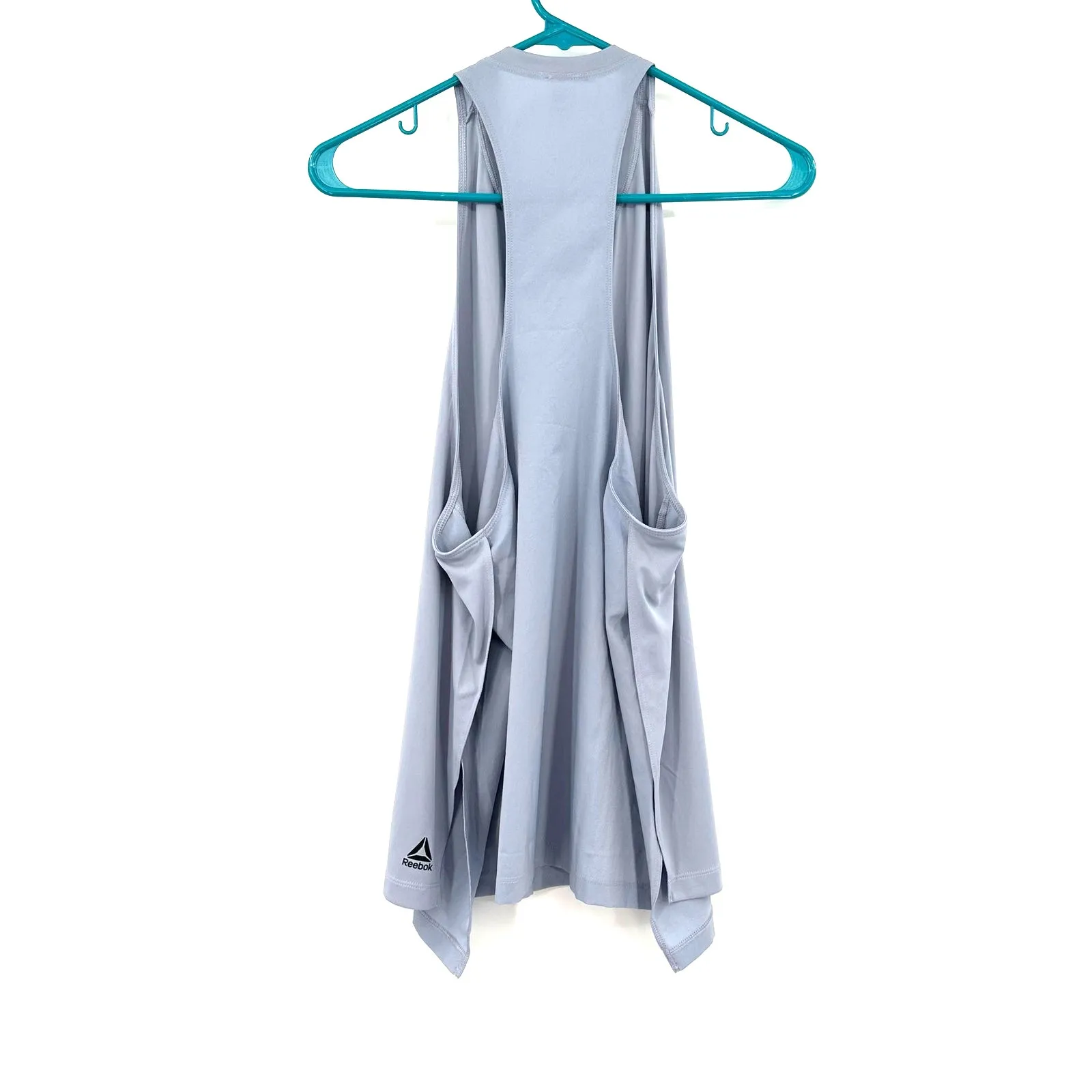 Reebok Size XL Tunic‎ Gray Sleeveless Racerback Flowy Athleisure Yoga Activewear - Image 2